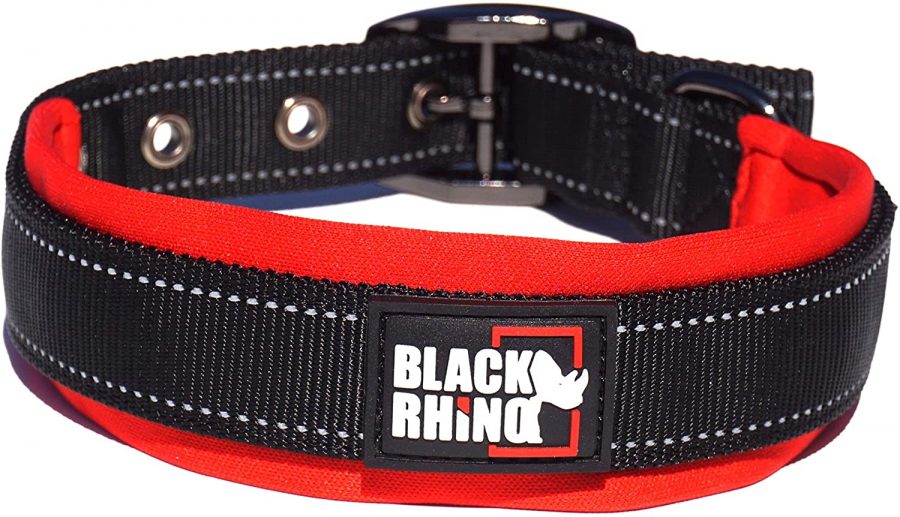 Black Rhino - The Comfort Collar Ultra Soft Neoprene Padded Dog Collar