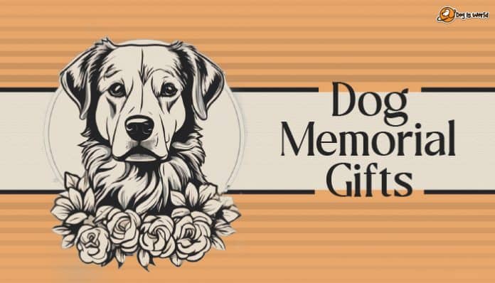 Dog memorial gifts cover