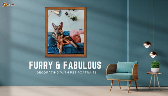 Furry and Fabulous Decorating with Pet Portraits cover image