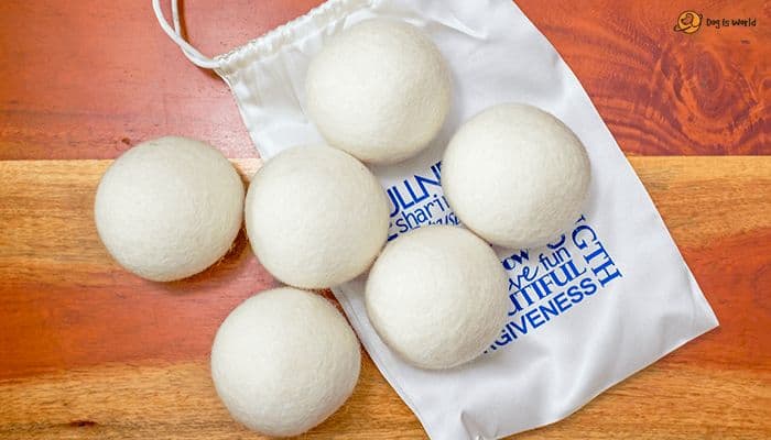 Wool Dryer Balls for remove dog hair